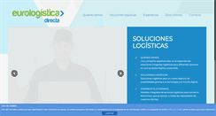 Desktop Screenshot of eurologisticadirecta.com