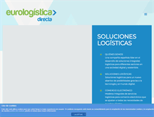 Tablet Screenshot of eurologisticadirecta.com